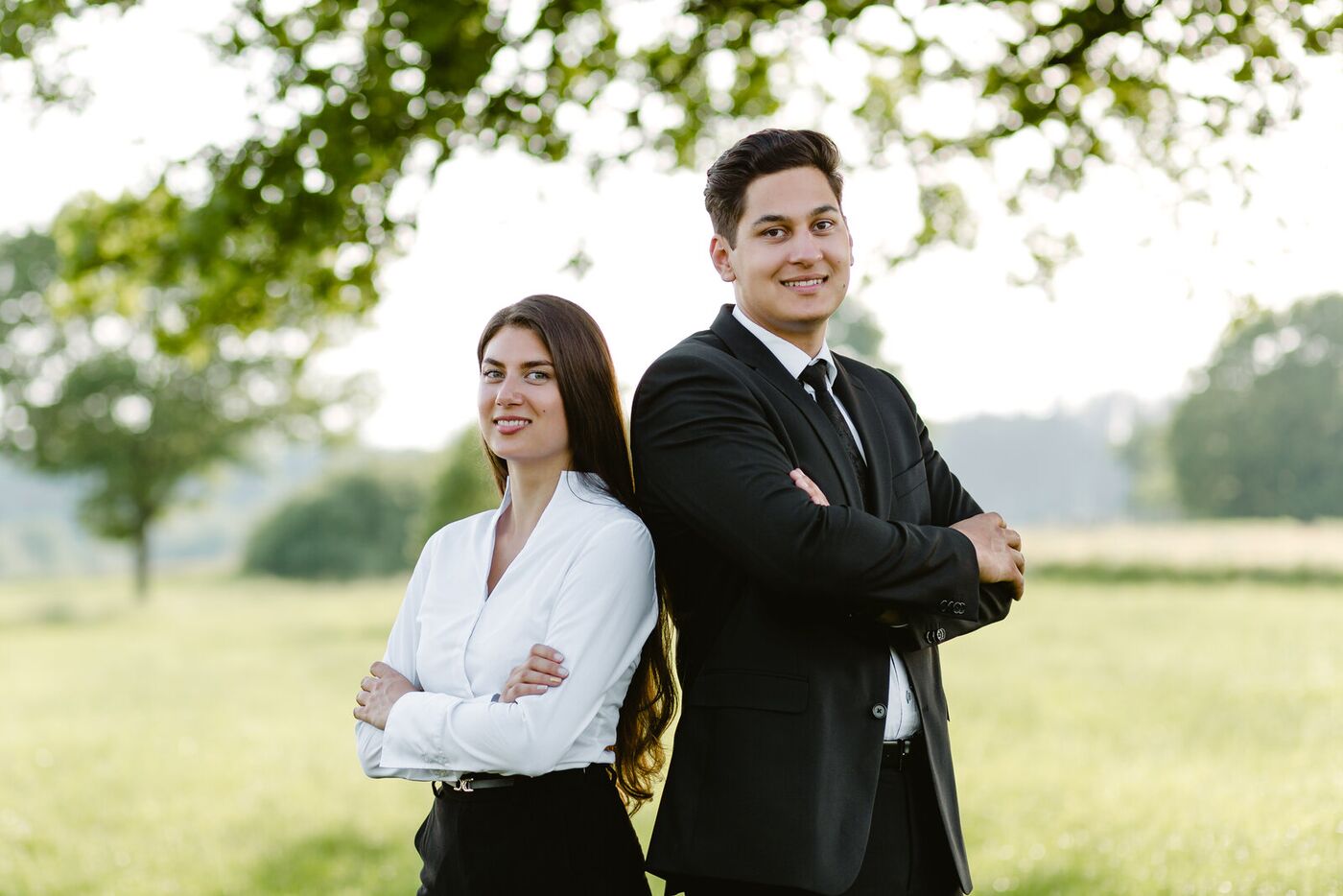 Jasmin und Fernando Müller, die Geschwister des Bestattungshauses Arbeiter-Müller in Altenkirchen